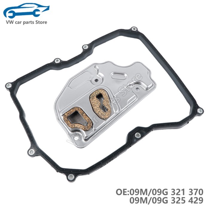 Car Transmission Filter & Oil Pan Gasket Kit For VW Tiguan CC Passat Audi Q3/ Quattro 09M321370A 09