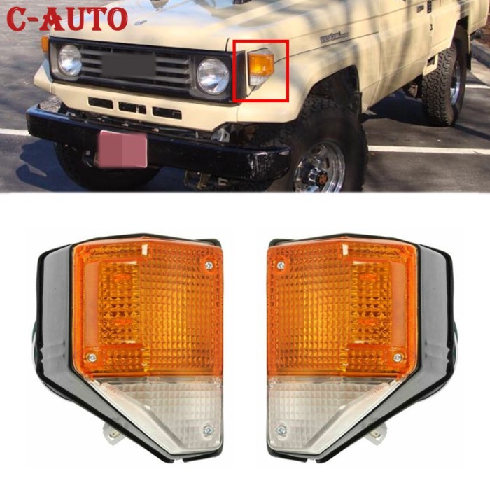 Corner Turn Signal Light Indicator Light For Toyota Land Cruiser FJ70 FJ75 FJ40 1985-1996 815106922