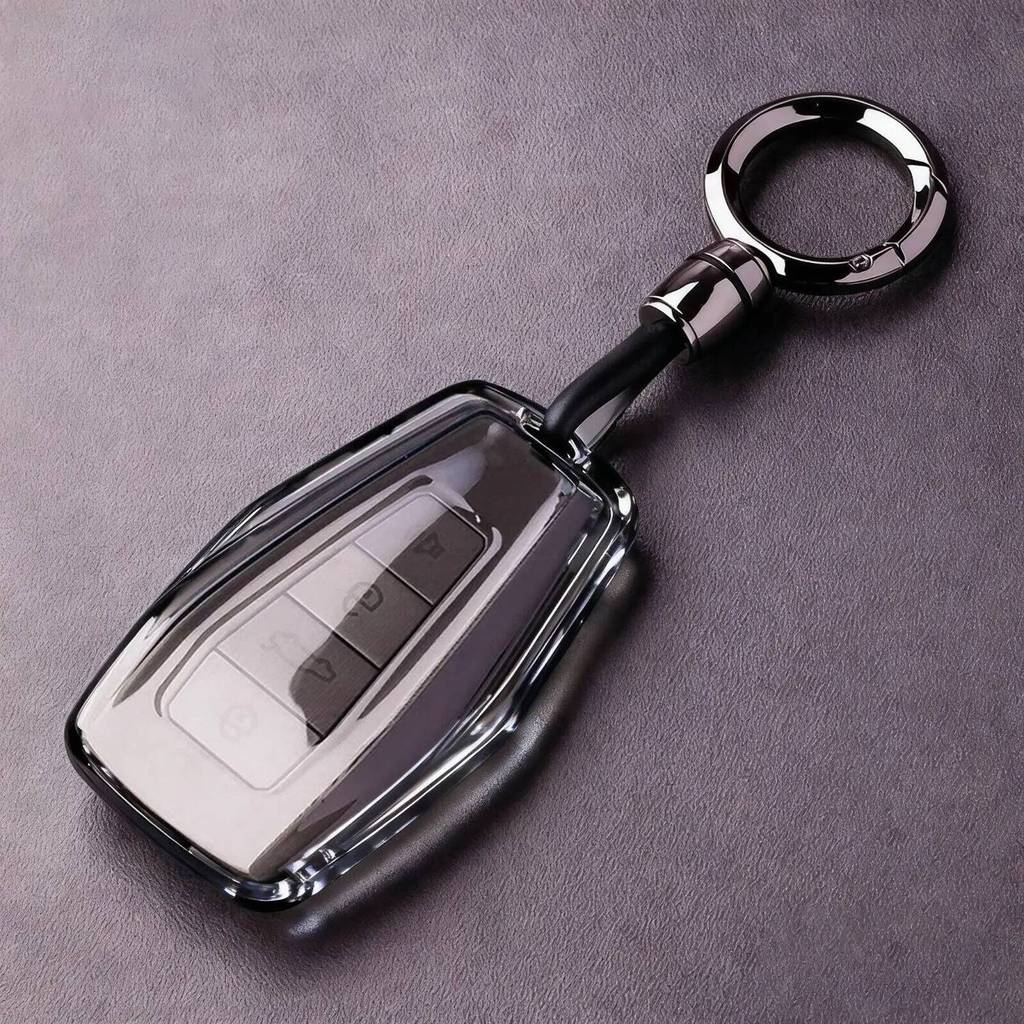 Proton X50 X90 Soft TPU กุญแจรถสําหรับ Geely Monjiro Tugella Vision X6 Vision X6 Atlas Pro โปร่งใสผู