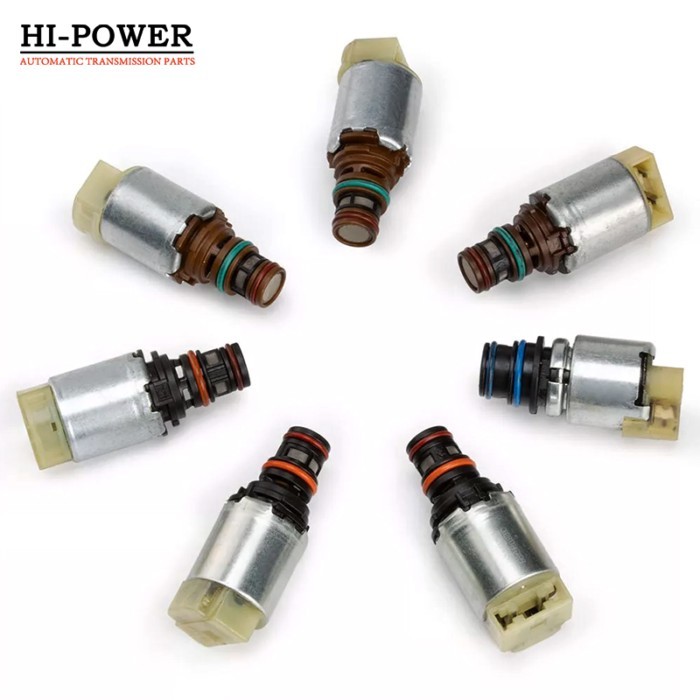 7Pcs 6F35 Transmission Solenoids Kits for Ford Escape Fusion Mazda Tribute Mercury Marinet Milan Ge