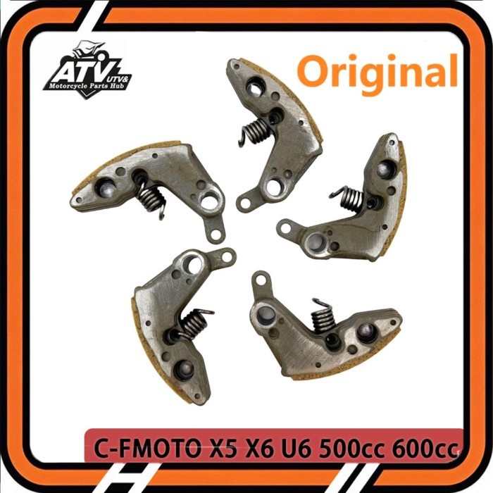 Original CF500 ATV UTV Drive Clutch Pads With Spring For CFMOTO CF500 500 600CC CF625 ATV UTV 0180-