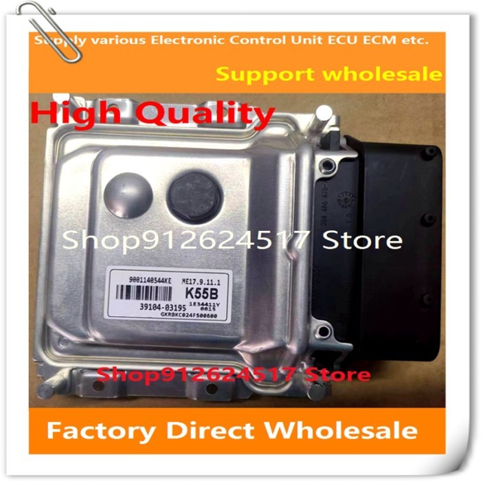 39104-03530 M27B ECM ME17.9.11.1 ECU 39104-03195 K55B Electronic Control Unit Car Accessories 39111
