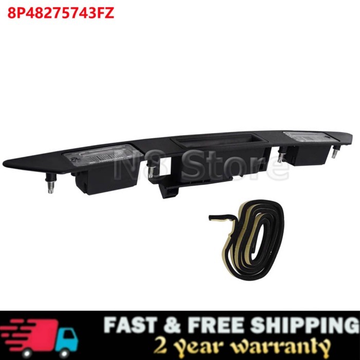 8P4827574 Rear License Plate Light Trunk Tailgate Handle Switch For Audi A3 A4 A6 Q7 RS3 S4 S6 8P48