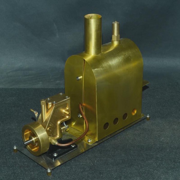 steam boiler model with Steam