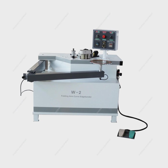 W2  Contour Edge Bander Curve Plywood Mdf Furniture Wood Door Wood Board Edge Banding Machine