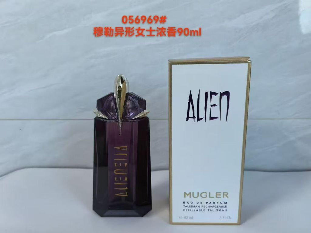 แฟชั่น 70 Mugler Alien Alien Amber น้ําหอมผู้หญิง 90ml Mugler Alien, 2005 น้ําหอมไม้ Oriental Tone T