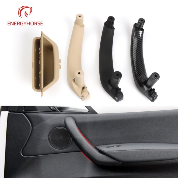 Car Inner Door Handle Trim Pull Grab Panel Handle For BMW F25 F26 Interior Door Handles For X3 X4 S