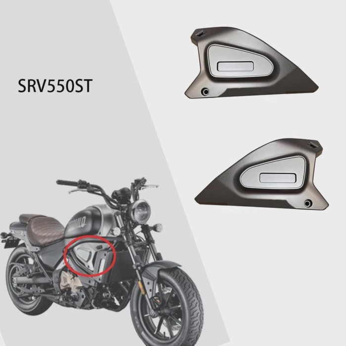 New Fit QJMOTO SRV550ST radiator Protective Panels Decorative Panel Shell Panel Cover For QJMOTO SR