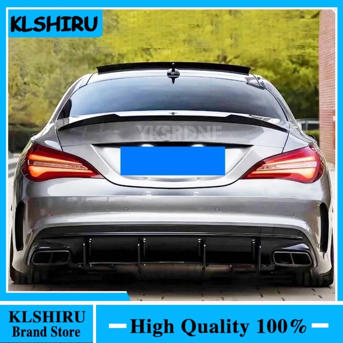 Cánh gió sau bằng sợi carbon CLA Class cho Mercedes Benz CLA45 W117 C117 CLA 200 250 260 S