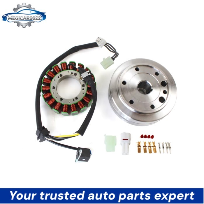 32102-38F01 32102-38F00 Flywheel Rotor Stator Kit For Suzuki Arctic Cat 400 Eiger 4x4 Auto LTA400 L