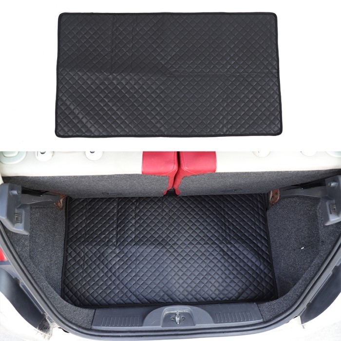 Car Trunk Mat Dustproof Waterproof Protect Mat For Fiat 500 2007-2015 LHD RHD Car Rear Pad Carpet
