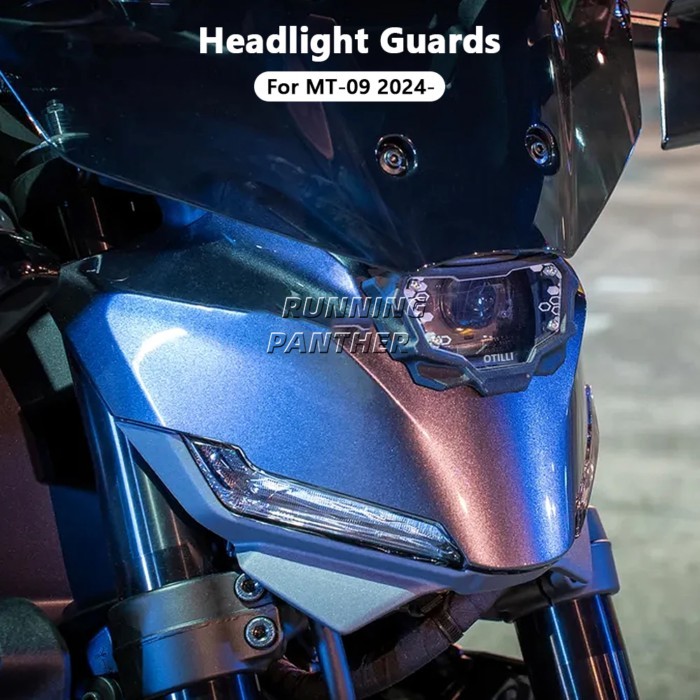 For Yamaha MT09 MT 09 mt09 MT-09 2024 2025 Motorcycle Accessories Headlight Protector Head Lights G
