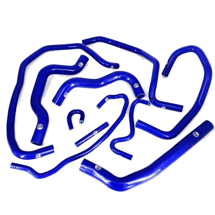 Silicone Radiator Coolant Heater Hose Fit For 02-08 Mazda 6 Mazda6 MZR 2.0L 2.3L(10PCS) Red/Blue/Bl