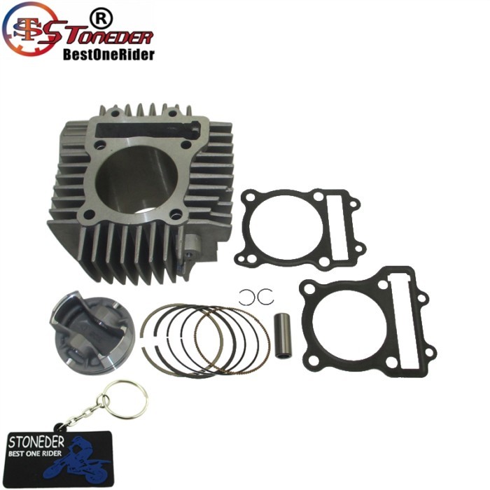 STONEDER 4 Valve 66mm Big Bore Cylinder Piston Gasket Kit For Zongshen Daytona Anima 190cc 212cc En
