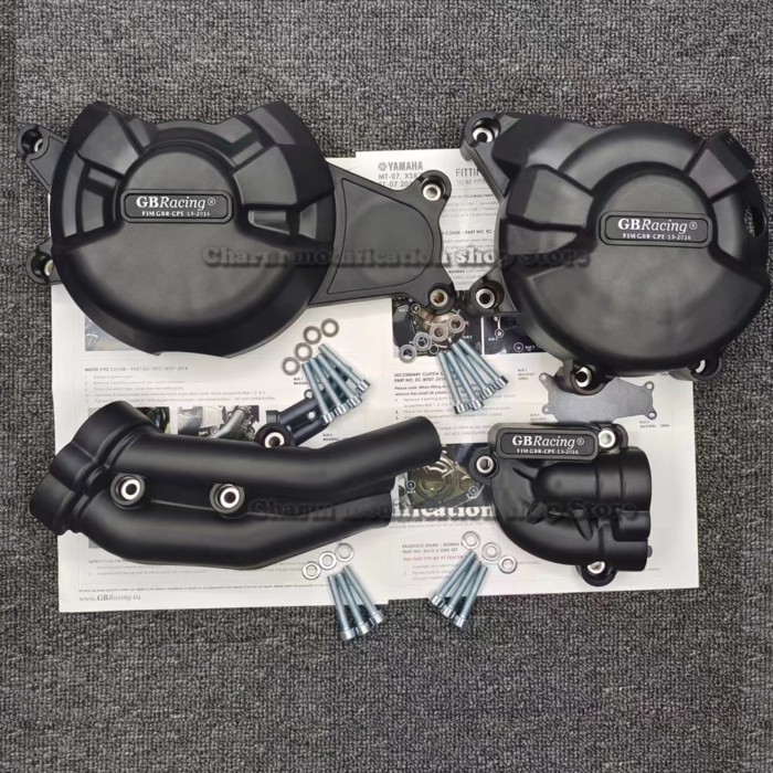 For YAMAHA MT-07 FZ MT07 Tracer 700GT SXR700 Motorcycle Accessories Engine Protection Cover