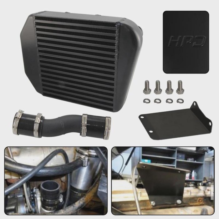 Intercooler Kit Top Mount New For Toyota Landcruiser 80/100 Series 1HD-T HDJ80 1hz/105 1HZ Engine 4