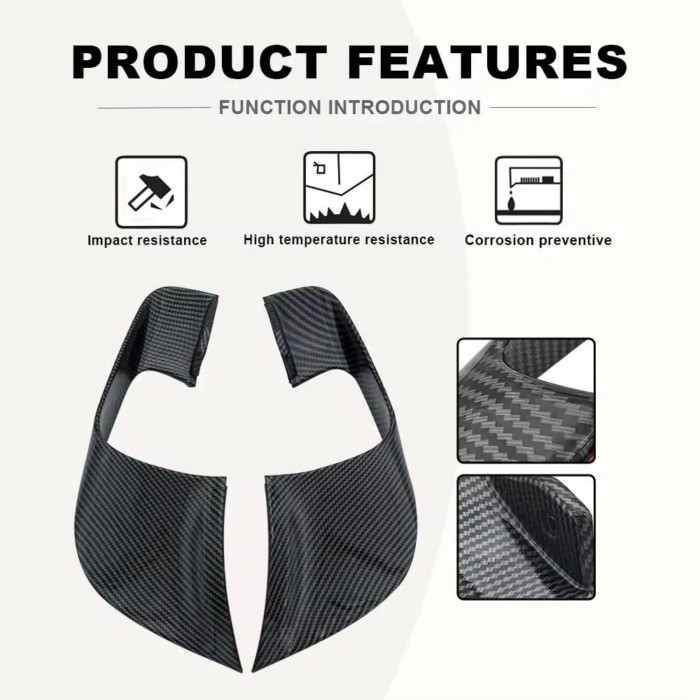 For YAMAHA YZF-R7 YZFR7 YZF R7 2021-2024 ABS Motorcycle Aerodynamic Wing Fixed Wing Spoiler Side Wi