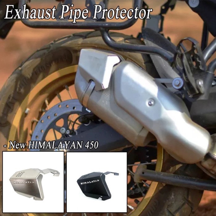 For New Himalayan 450 HIMALAYAN 450 himalayan450 Motorcycle Exhaust Pipe Protector Heat Shield Cove