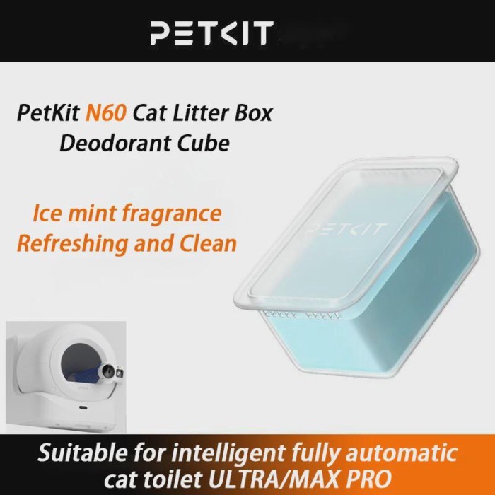 PetKit N60 Cat Litter Box Deodorant Cube Deodorized Clean Deodorizes Suitable Automatic Cat Toilet