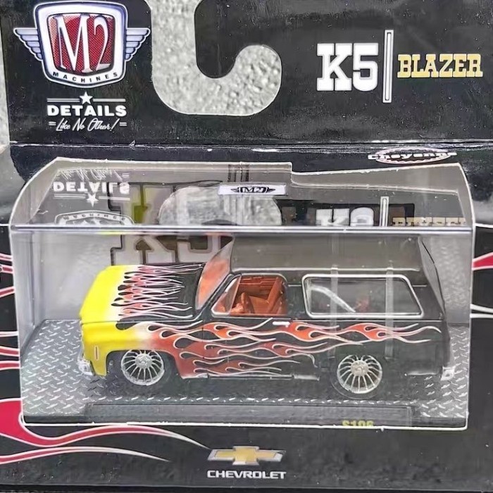 M2 1/64 Chevrolet Alloy Car Model Limited Edition Car Model