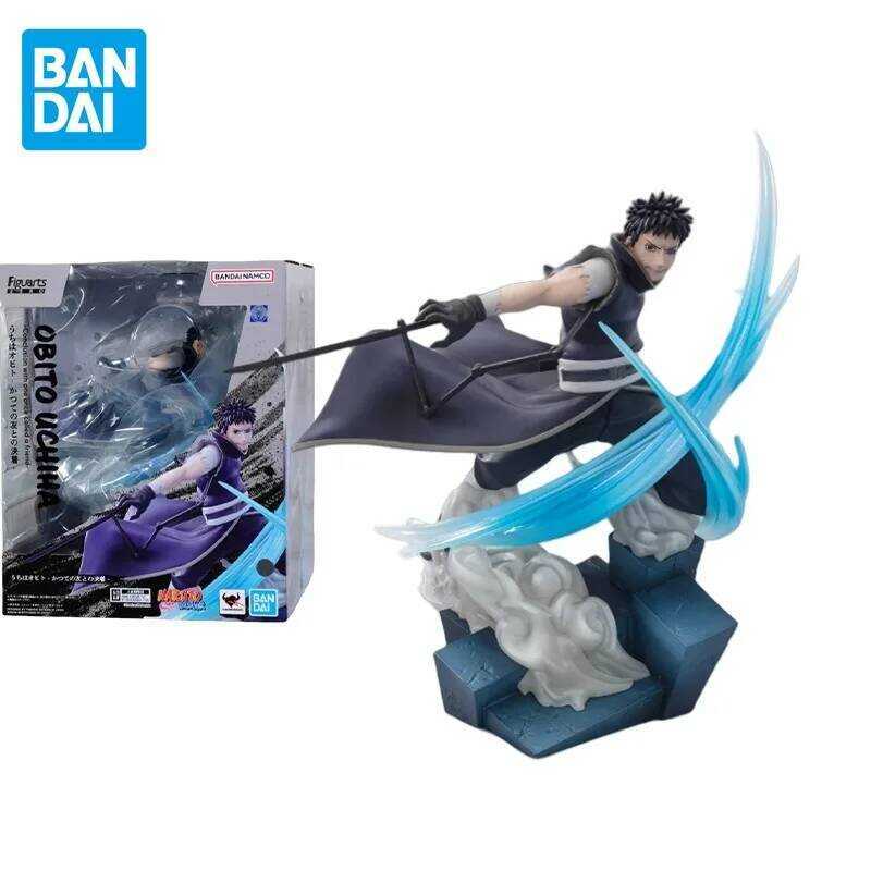 Bandai Original Anime Figure FiguarZERO NARUTO Uchiha Obito Action Figure Toys for Kids Gift Collec