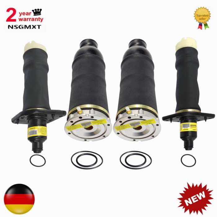 AP01 New 4 Pcs Air Suspension Spring Bags Kit For Audi A6 C5 Allroad Quattro 4Z7616052A 4Z7616051A