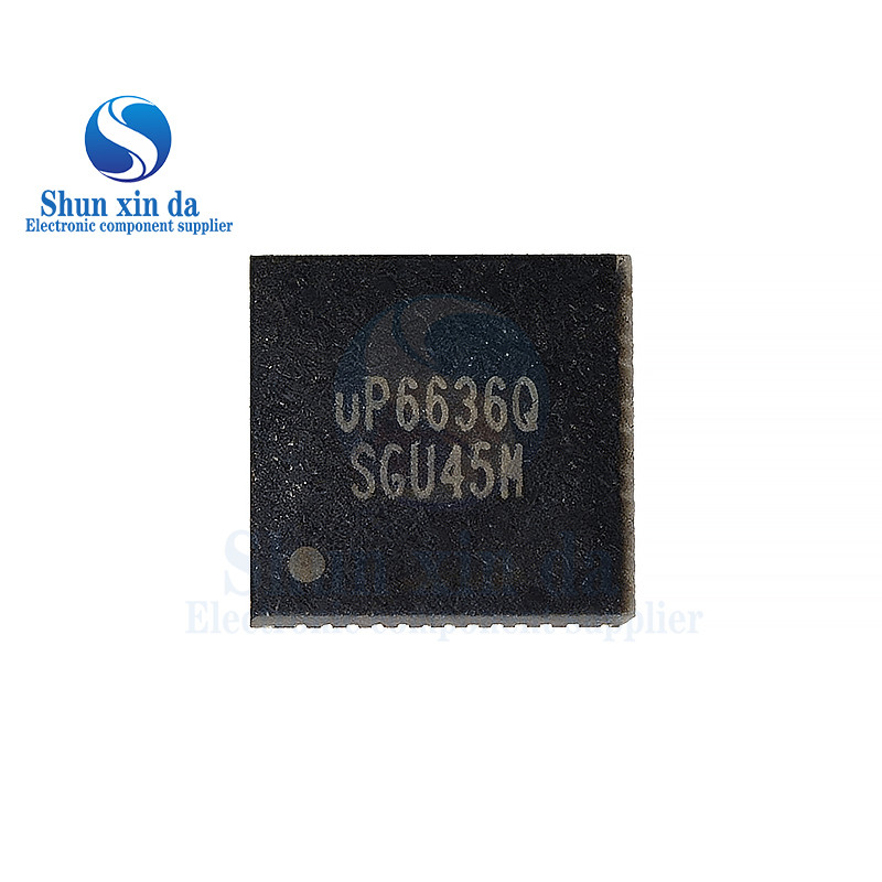 5PCS IC UP6636QQGK QFN-48 ชิป UP6636Q QFN48 UP66360 ชิปเซ็ตเดิมใหม่