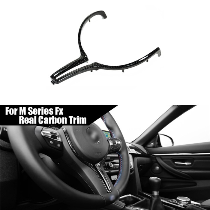 For BMW M series F80 M3 F82 F83 M4 F87 M2 F10 M5 M6 X5M F85 X6M F86 Real Carbon Fiber Steering Whee