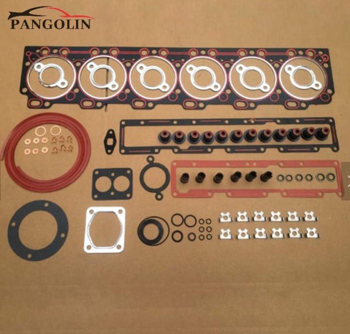 SAA6D114E-1 6D114 Full Set Overhaul Gasket Kit for Komastu Excavators Loaders