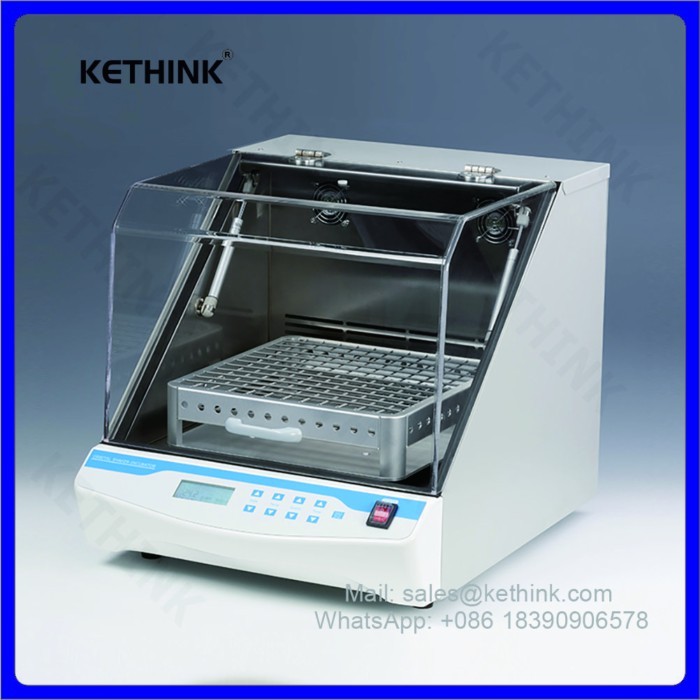 Lab Orbital Shaker KETHINK KT-TOS30 Orbital Shaker Incubator with Clamps for Conical Flask,Petri Di