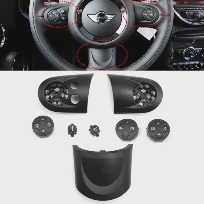 For BMW MINI Cooper R55 R56 R57 R58 R59 R60 R61 07-14 Car Steering Wheel Multifunction Cruise Contr