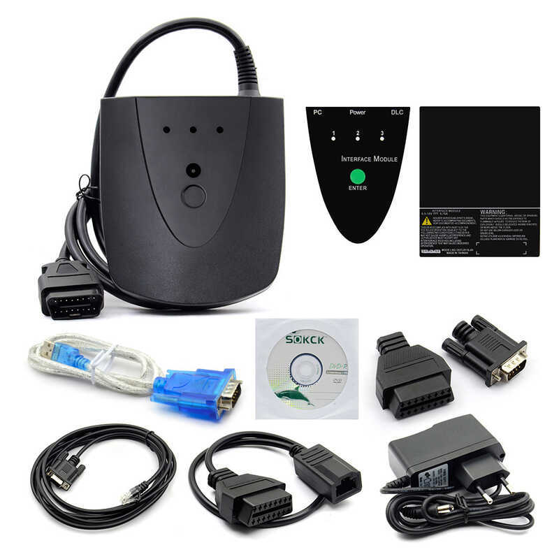 กระดานคู่ Honda HDS HIM HDS V3.104.24 พร้อม RS232 OBD2 เครื่องมือวินิจฉัยรถยนต์