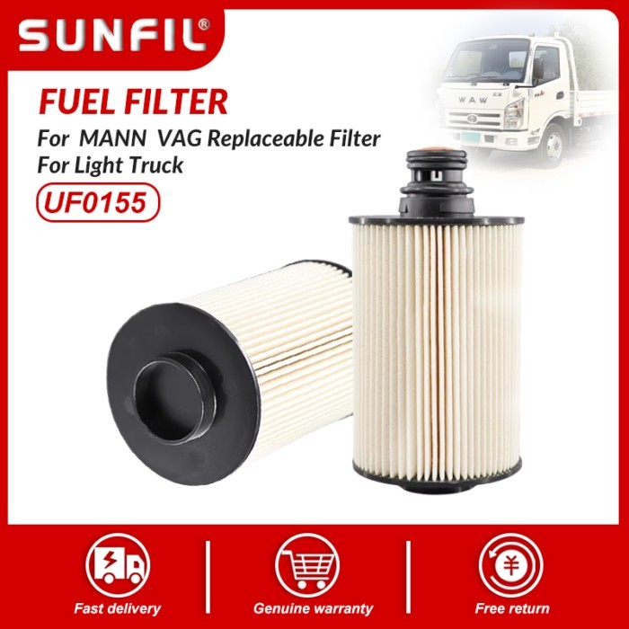 112253220084 Diesel Filter UF0155 UF0283 Fuel Filter For MANN  VAG Replaceable Filter For Light Tru