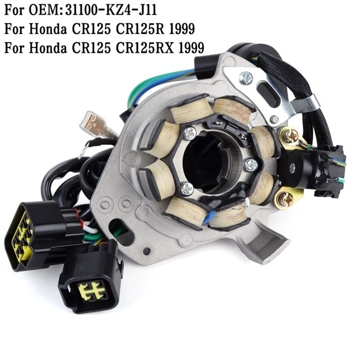 Motorcycle Engine Generator Magneto Stator Coil For Honda CR125 CR125R CR125RX CR 125 R CR 125R 125