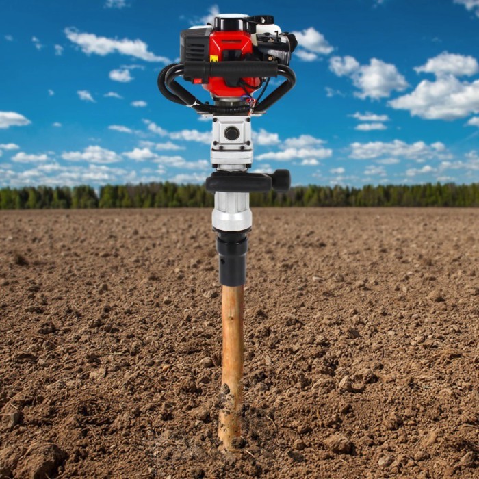 Piling Machine High Efficient Powered t-Post Driver 900W for Fences and Star Stakes Power Tools