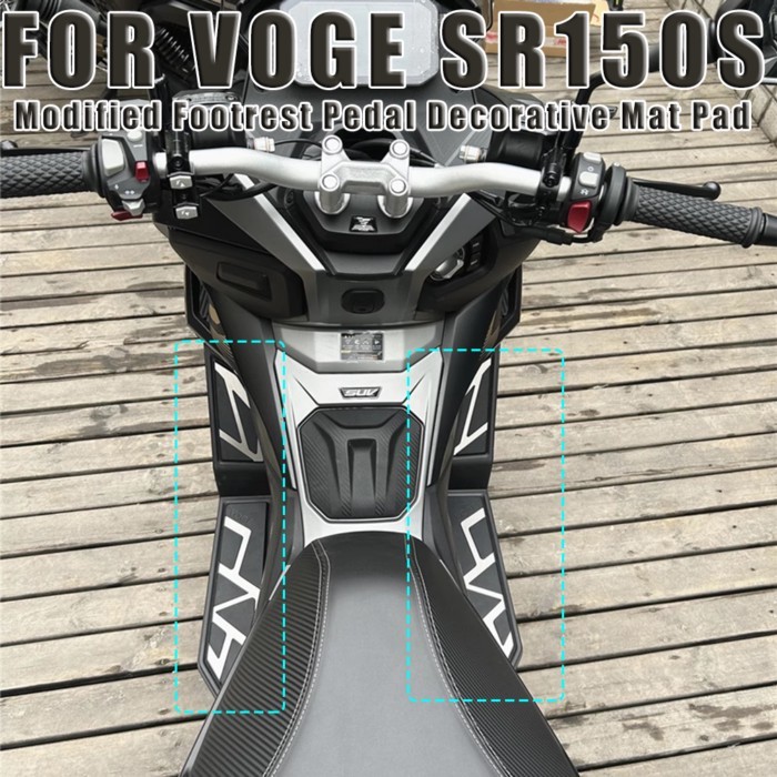 Motorcycle Modified Footrest Pedal Decorative Mat Pad Accessories FOR VOGE SR150S SR 150S SR150 S 2