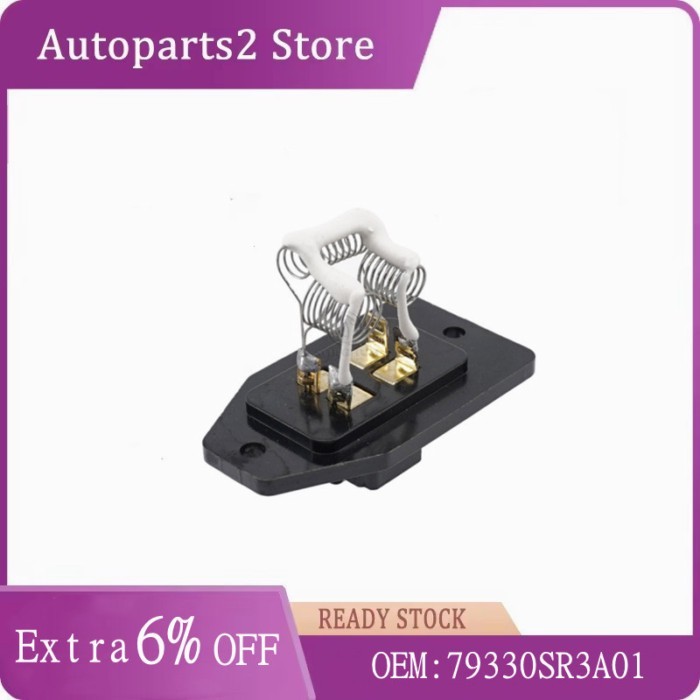 79330SR3A01 Blower Motor Resistor Heater For 1992-1998 Honda Civic