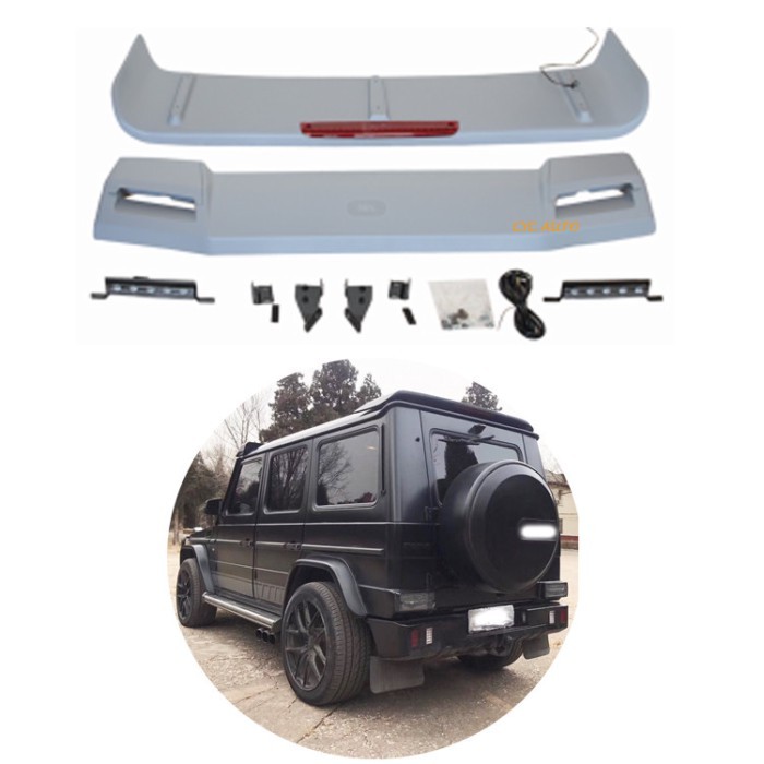 G class W463 roof spoiler for Mercedes Benz G class W463 tuning G63 rear spoiler 2016 2018