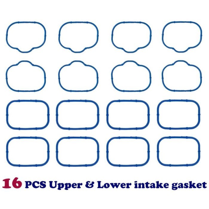 16pcs Intake Manifold Gasket Kit for Chrysler/Dodge/Jeep/Volkswagen 3.2 3.6L Engines #5184562AC 518