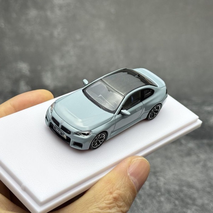 Howie Model 1: 64 BMW M2 G87 Mk2 2 Series BMW Alloy Car Model Jewelry
