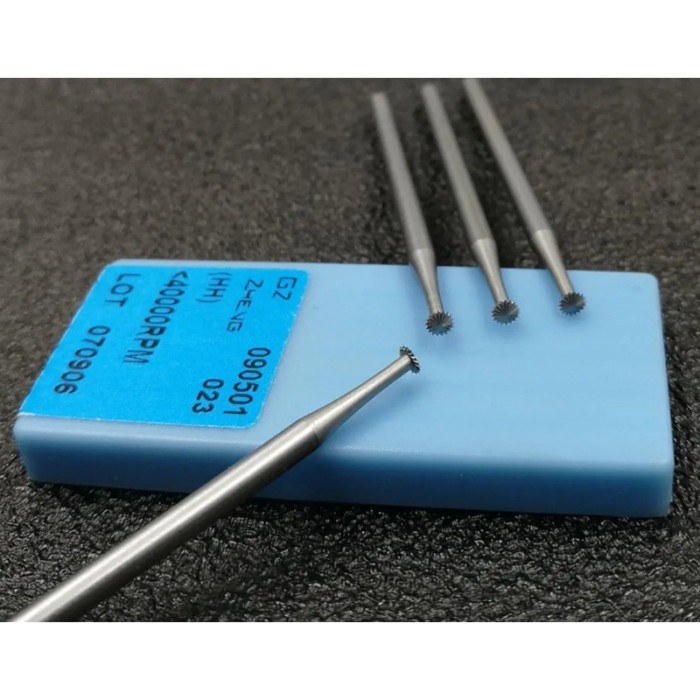 Tungsten Carbide Burr Rotary Files Engraving Tool Power Alloy Steel Olive Amber Carving Knife End M