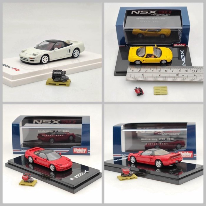 Hobby Japan 1/64 Honda NSX 1990 NA1/97NA2 จําลองรถรุ่นพร้อมสต็อกขาย