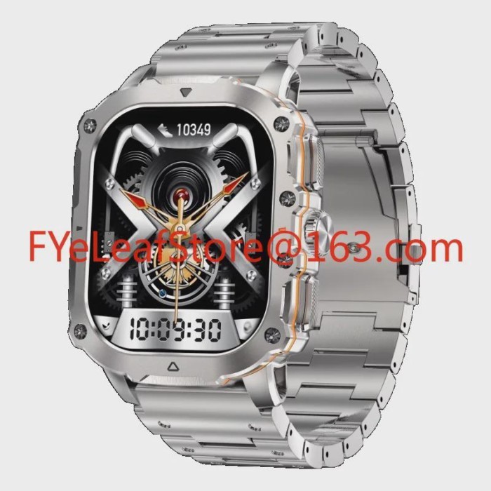 AK72 Sport Watch 1.95inch 410*502 BT Calling 128MB Memory 123+ Sport Modes Dynamic heart Rate Cycle
