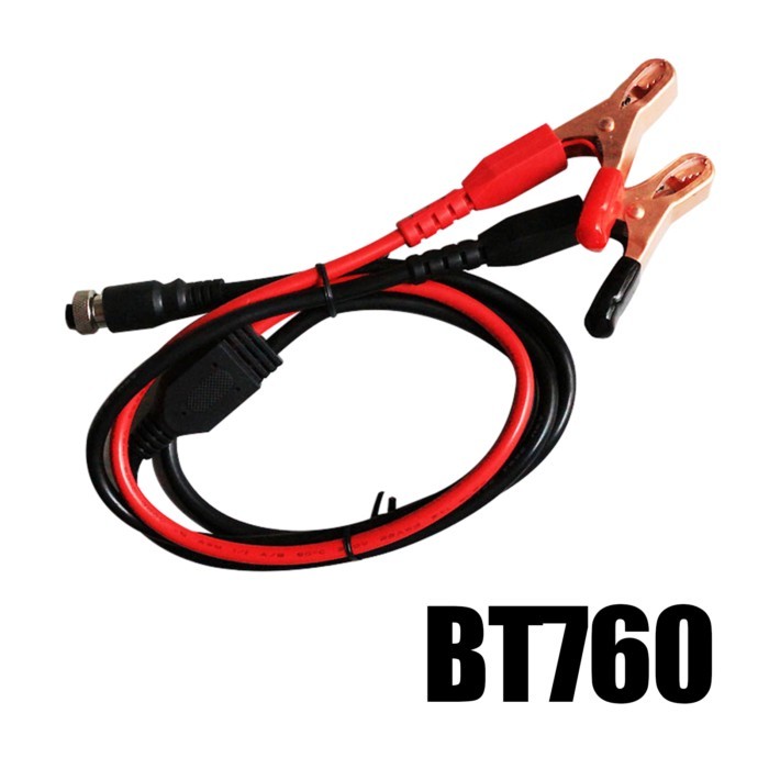 AUTOOL Battery Tester Clip Head Clip Wire For BT260 BT360 BT460 Battery Tester Adapter Cable One Pi