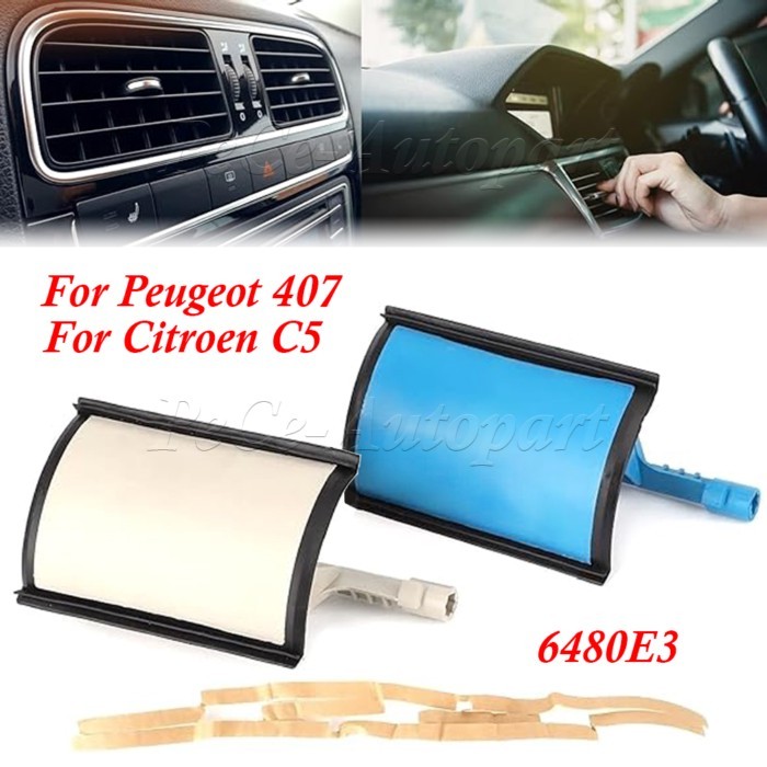 6480E3 Car Dual Zone Air Conditioning Heater Flap Repair Kit for Peugeot 407 2004-2016 Citroen C5 2