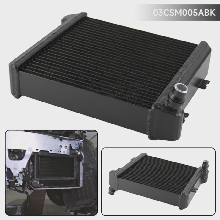 Performance Radiator Kit Competition For Mercedes Benz W205 C63 AMG/W205 C63S AMG 375KW/510PS 2015+