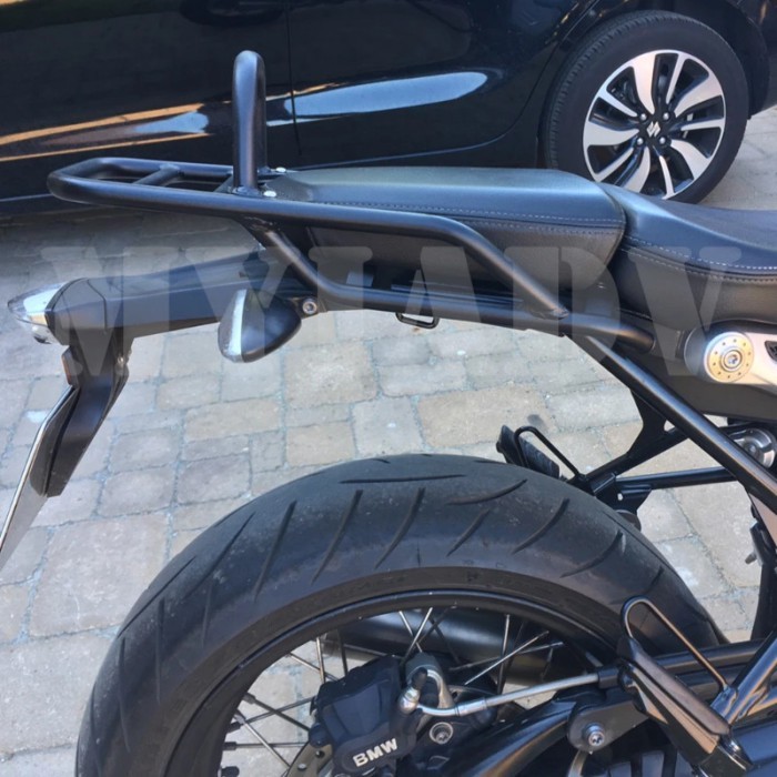 For RNINET R NINE T Rear Seat Luggage Carrier Rack With Handle Grip For R NINET R9T R 9 T 9T Pure R