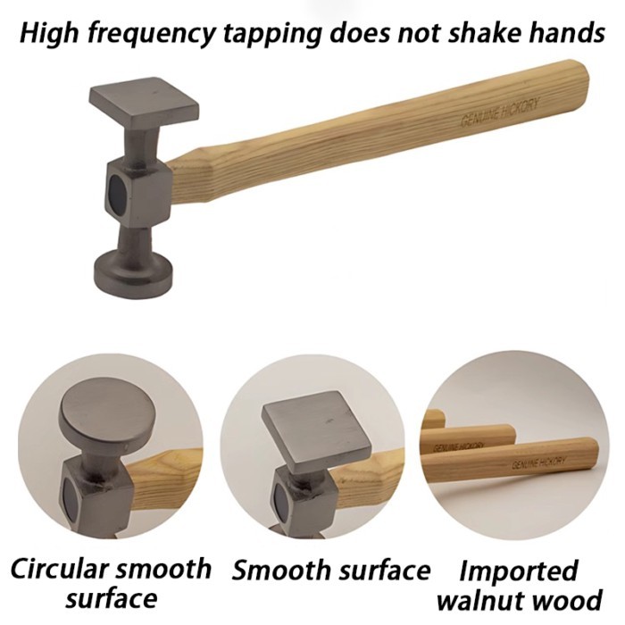 Steel Hammer Sheet Metal Car Depression Repair Tool Sheet Metal Hammers Auto Repairs Shaping Multif