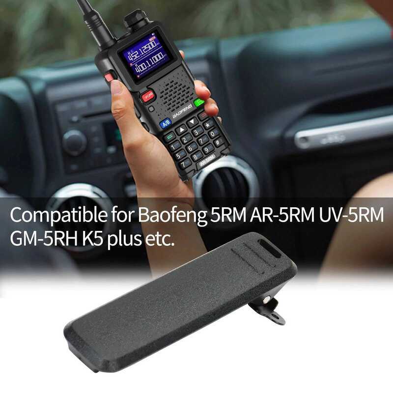▥  Original  Belt Waist Clip For Uv-5Rh PRO Uv-5Rm Ar-5Rm Dm1701 Uv-K5 Pro Wa
