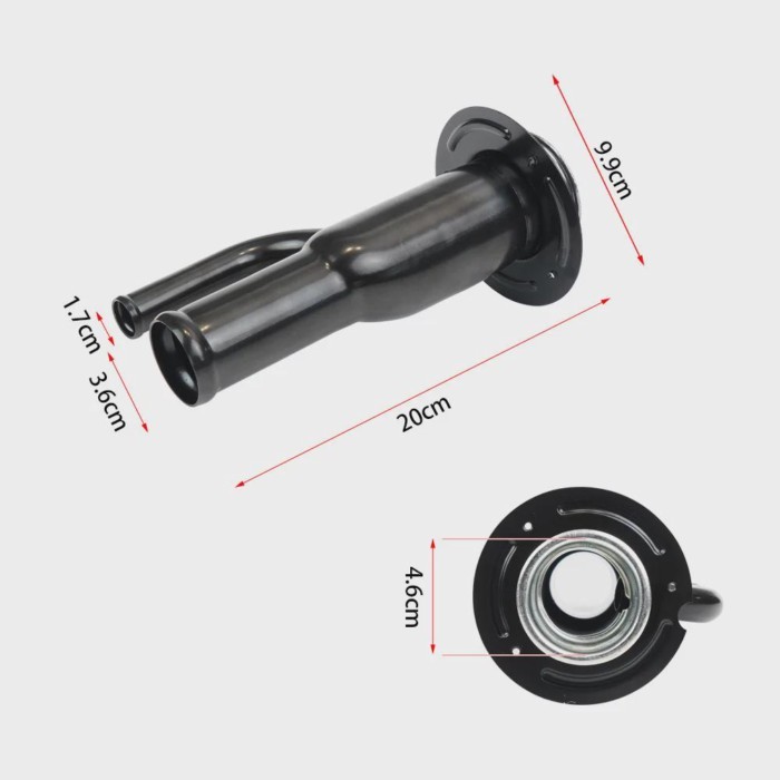 Fuel Filler Neck Pipe Replacement For Ford F-350 F-450 F-550 Super Duty 6.0L Diesel 2005-2007#FN782